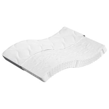 vidaXL Pocketveringmatras middelhard 140x190 cm, Verzenden, Nieuw