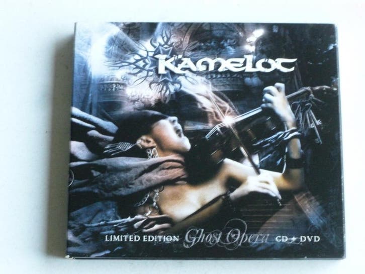 Kamelot - Ghost Opera (CD + DVD) Limited Edition, Cd's en Dvd's, Cd's | Hardrock en Metal, Zo goed als nieuw, Ophalen of Verzenden