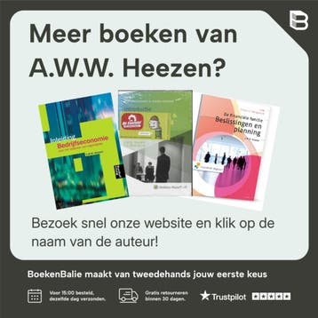 Themas in management accounting RUG - A.W.W. Heezen, Boeken, Verzenden, Gelezen, A.W.W. Heezen