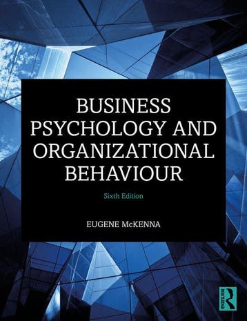 Business Psychology and Organizational Behaviour - McKenna, Boeken, Verzenden, Gelezen, McKenna