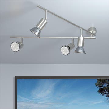 Plafondlamp Amaryllis 4 Spots (Plafondlampen, Interieur), Verzenden, Nieuw