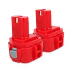 Startset: 2x Makita PA12 / 1220 / 1222, 123accu huismerk, Verzenden, Nieuw