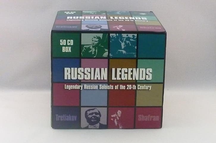 Russian Legends - 50 CD Box, Cd's en Dvd's, Cd's | Klassiek, Zo goed als nieuw, Ophalen of Verzenden