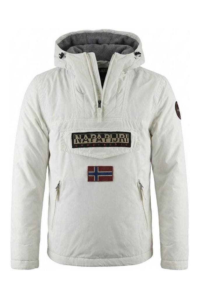 Napapijri Jas in maat XS Wit, Kleding | Dames, Jassen | Winter, Wit, Zo goed als nieuw, Verzenden