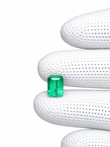 Zonder minimumprijs - 1 pcs Smaragd - 3.44 ct -, Nieuw