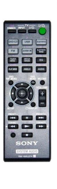 Afstandsbediening Sony RM-AMU214 CMT-SBT40D hcd-sbt40d, Ophalen of Verzenden, Nieuw, Origineel