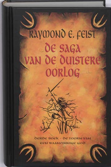 De toorn van een waanzinnige God / De saga van de duistere, Verzenden, Zo goed als nieuw, Raymond E. Feist