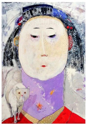 Pino Procopio (1954) - IL GATTO BIANCO E LA GEISHA