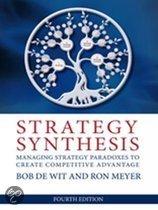 Strategy Synthesis 9781408082683, Zo goed als nieuw