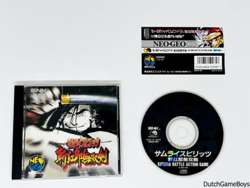 Neo Geo CD - Samurai Spirits 3 + Spine - Japan, Spelcomputers en Games, Verzenden, Gebruikt