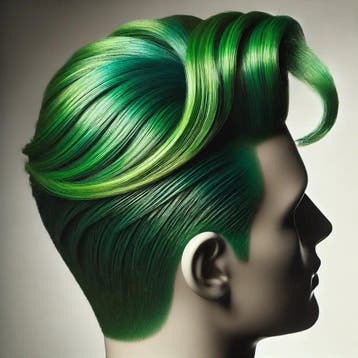 Gekleurde Haarwax  Groen, Ophalen of Verzenden, Nieuw