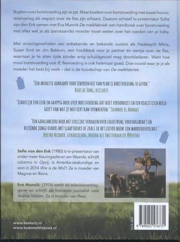 De melkfabriek 9789022576731 Sofie van den Enk, Verzenden, Zo goed als nieuw, Sofie van den Enk