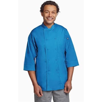 Koksbuis | COLOUR | Polyester/Katoen | Blauw | 3/4 Mouw |, Verzenden, Nieuw in verpakking
