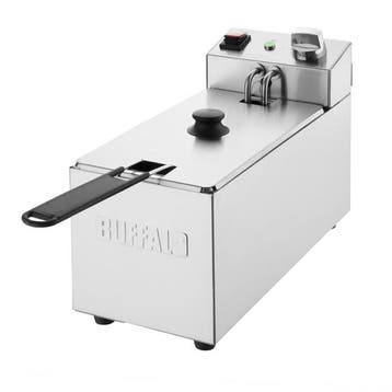 Enkele Friteuse 3L 2000W 28h x 18b x 41d cm Buffalo, Verzenden, Nieuw in verpakking