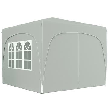 TRUUSK Paviljoen 3x3m - Waterafstotend en Stabiel - Winterbe, Verzenden