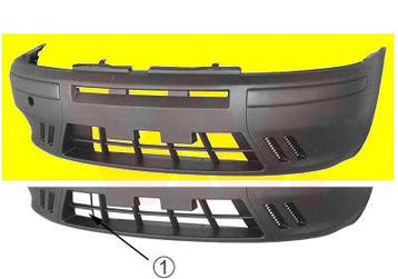 Bumper o.a: Fiat, Punto II (188), Ophalen of Verzenden, Nieuw, Fiat, Bumper