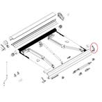 Dometic Eindkap Leadreail Rechts PR2000 Antraciet, Ophalen of Verzenden, Nieuw, Dometic
