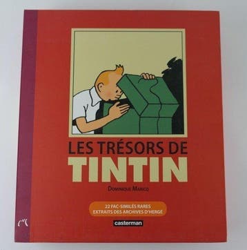 Tintin - Les trésors de Tintin + 22 facs similés - 1 Album -, Nieuw