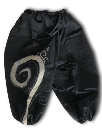 Kids harembroek Circle zwart, Kleding | Dames, Verzenden, Nieuw