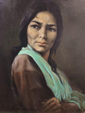 Escuela Hiperrealista Europea (XX) - La Gitana - NO RESERVE
