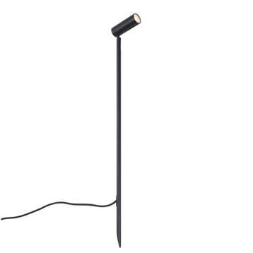 Prikspot zwart 80cm incl. LED verstelbaar IP65 incl. snoer, Tuin en Terras, Verzenden, Nieuw, Aluminium