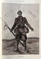 “L’Illustration“ journal universel année complète de 1917 en