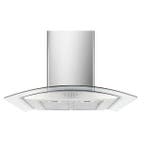 Wandschouw afzuigkap Glas | Tweedekansje | OP=OP, Wandschouwkap, Nieuw, Ophalen of Verzenden, Vrijstaand