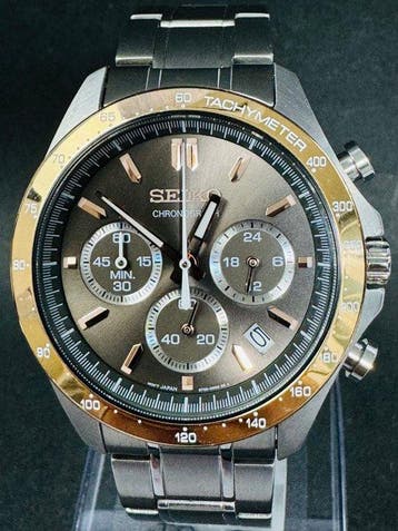 Seiko - Chronograph - Zonder minimumprijs - 8T63-00D0 -