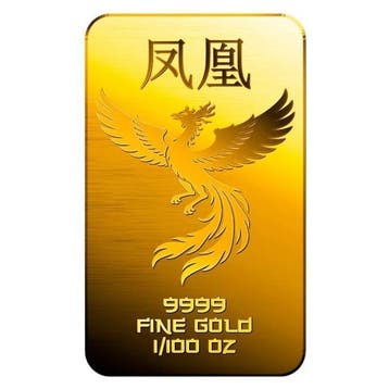 1/100 Troy Ounce - Goud .999 - 1/100 oz 9999 Fine Gold Bar