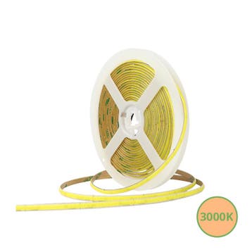 COB LEDSTRIP | 3MM | 24V | IP20 | 5M | 8W/M | 3000K, Huis en Inrichting, Nieuw
