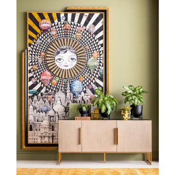 *WOONWINKEL* Kare Design Framed Picture Balloons Groot Schil, Verzenden, Nieuw