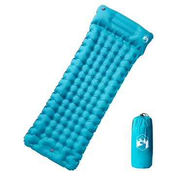 vidaXL Kampeermatras met kussen zelfopblazend 1-persoons, Verzenden, Nieuw