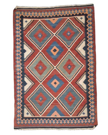 Tribal Kelim Turkije 300x210 handgeweven wollen vloerkleed, Huis en Inrichting, 200 cm of meer,  Perzisch tapijt kelim killim wollen vloerkleed handgeknoopt 
