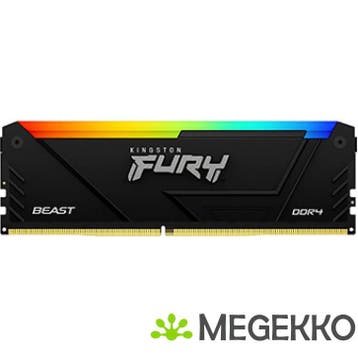 Kingston DDR4 FURY Beast RGB 1x32GB 3200, Verzenden, Nieuw