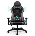 Nieuwe Ergonomische Gamingstoel Vertelbaar – Zwart en Grijs, Verzenden, Nieuw, Ergonomisch, Grijs