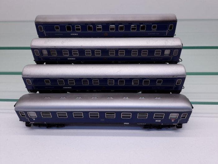 Märklin H0 - 4027/4029 - Modeltrein personenwagen (4) - Set, Hobby en Vrije tijd, Modeltreinen | H0