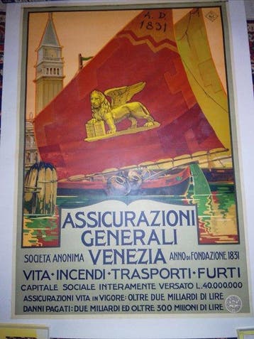 Anonymous - Manifesto poster pubblicitario assicurazioni