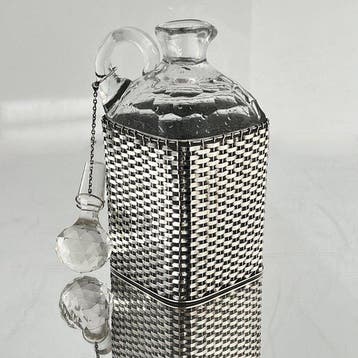 Gorham - Karaf - handgeweven sterling zilver - Victoriaans -