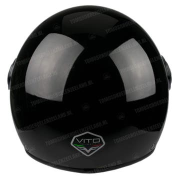 Helm Vito Jethelm Loreto glans zwart (XS t/m XL), Ophalen of Verzenden, Nieuw, Vito