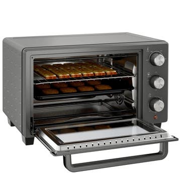TRUUSK Mini-Oven 21L 1400W - 60 Min. Timer - Instelbare Temp, Verzenden, Nieuw