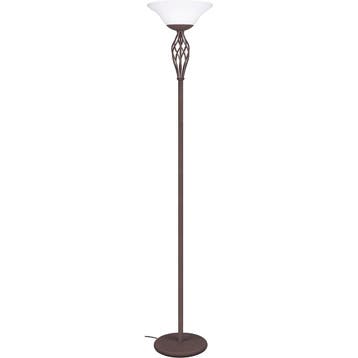 LED Vloerlamp - Trion Rustina - E27 Fitting - 2-lichts -, Huis en Inrichting, Ophalen of Verzenden, Nieuw, Metaal, Overige fittingen