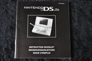 Nintendo DS Lite Nintendo DS Manual Only USG-EUR(A)-1, Verzenden, Nieuw