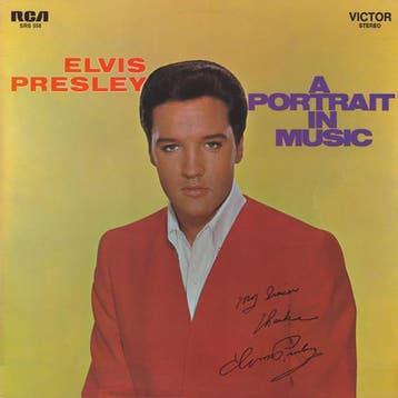 Elvis Presley - A Portrait In Music, Ophalen of Verzenden, Gebruikt