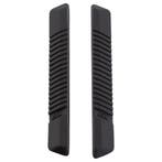 Carpoint Dstripset Zwart 2 stuks 110 mm, Verzenden