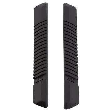 Carpoint Dstripset Zwart 2 stuks 110 mm, Verzenden