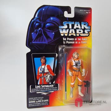 Star Wars POTF2 Red Luke Skywalker X-Wing Pilot, Verzenden, Zo goed als nieuw