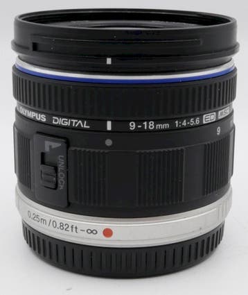 Olympus MFT 9-18MM 4.0-5.6 OCC, Audio, Tv en Foto, Fotografie | Lenzen en Objectieven, Ophalen of Verzenden, Zo goed als nieuw