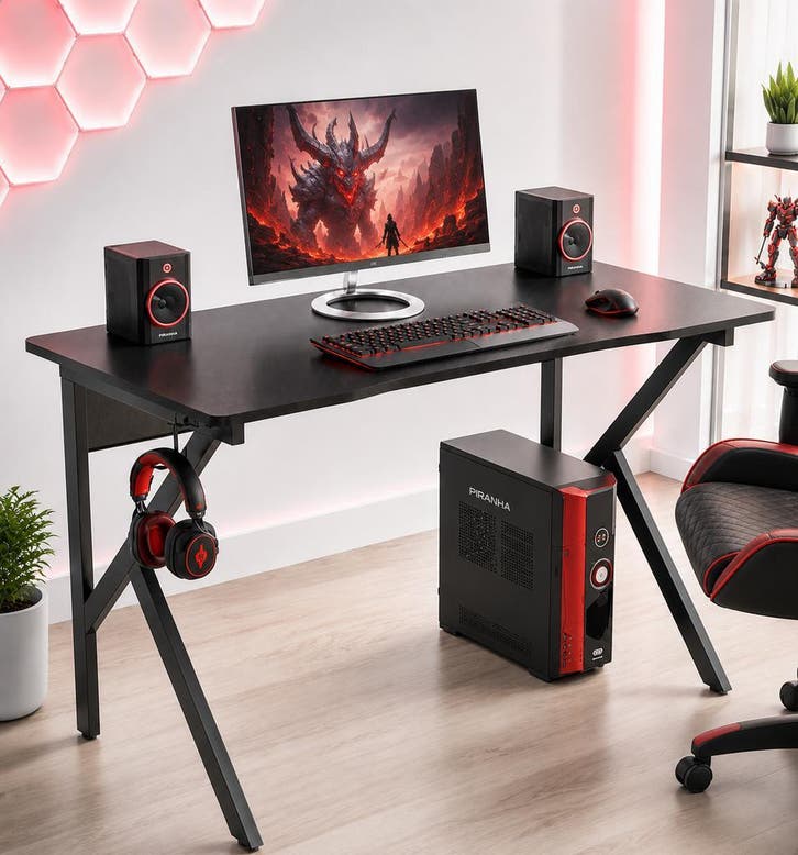Computer bureaus - Stoer designs, Huis en Inrichting, Bureaus, Computerbureau, Nieuw, Demontabel, Kabelgoot, Met lades, Met monitorsteun