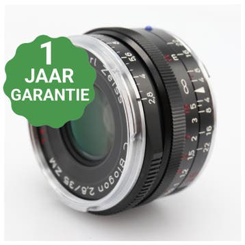 Zeiss 35mm f/2.8 C-Biogon T* ZM, Verzenden, Gebruikt