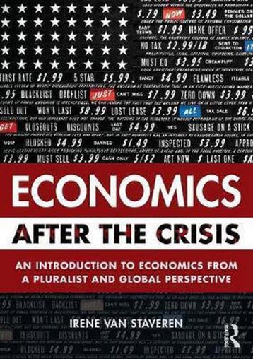 9781138016125 Economics After The Crisis | Tweedehands, Verzenden, Zo goed als nieuw, Irene van Staveren